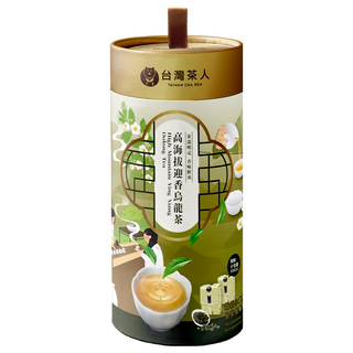 台灣茶人 高海拔迎香烏龍茶 保鮮小包裝, 50g, 2包, 1罐