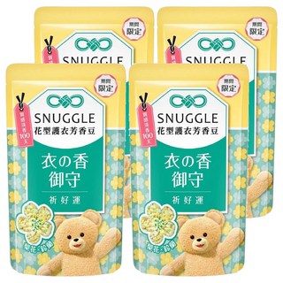 熊寶貝 花型護衣芳香豆 梨花與鈴蘭香氣 五效 持香清新柔順亮麗保護, 280ml, 4包