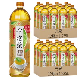 光泉 冷泡茶 冰釀烏龍茶 無糖, 1.235L, 24瓶
