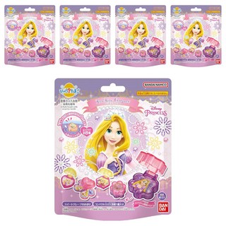 BANDAI 迪士尼魔法奇緣長髮公主入浴球, 55g, 5袋