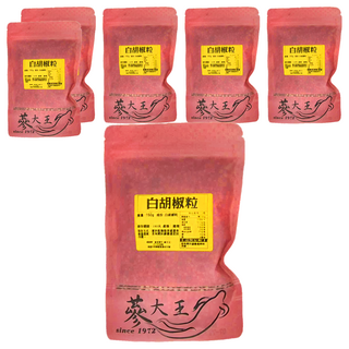 蔘大王 白胡椒粒, 150g, 6包