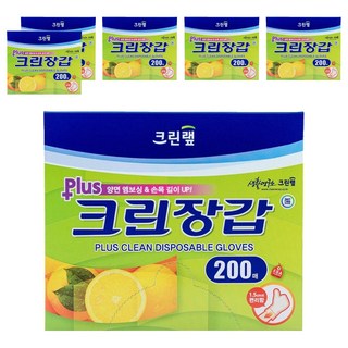 CLEANWRAP 塑膠手套 Plus, 200個, 6盒