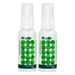 Protis 普麗斯 全能護理口腔噴劑, 30ml, 快速去除口中異味, 預防牙周病, 蜂膠, 薄荷精油, 2瓶