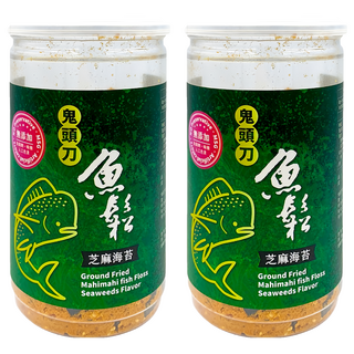 好漁日 鬼頭刀魚鬆 芝麻海苔, 300g, 2罐