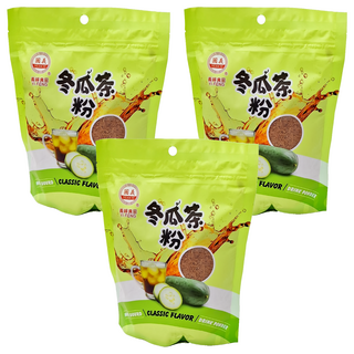 義峰食品 原味冬瓜茶粉 台灣產, 400g, 1包, 3包