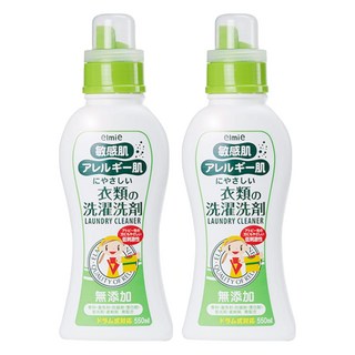 elmie 愛兒美 敏感肌溫和洗衣精, 550ml, 2瓶