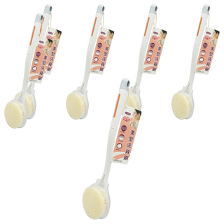 巧巧 美型洗背刷 37 x 8 x 3.5cm, 白色, 1支, 6支