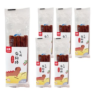 毛孩食務所 毛孩有狗棒 5支, 羊肉 + 枸杞, 30g, 6包