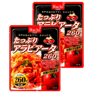 HACHI 義麵醬 辣蕃茄 日本原裝進口, 260g, 2包