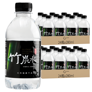 心一 地中海竹碳水, 280ml, 48瓶