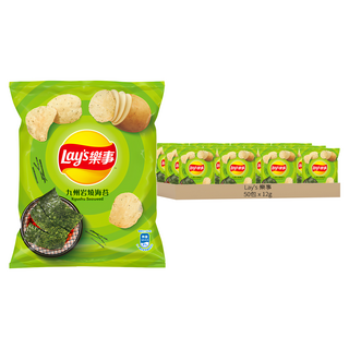 Lay's 樂事 洋芋片 九州岩燒海苔, 12g, 50包