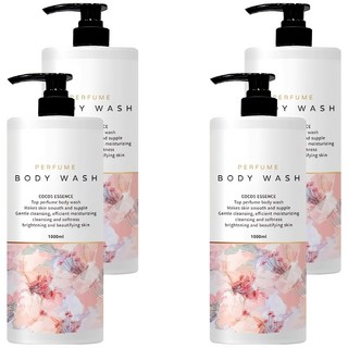 COCO No.5 奢華香水沐浴乳, 4個, 1L