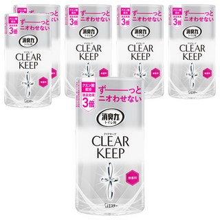 ST 雞仔牌 浴廁潔淨機能消臭力 除臭劑 無香料 除尿味, 400ml, 6瓶