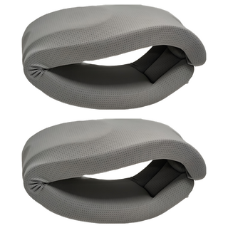 xa 機能型極透氣仿生護頸 時尚灰 M 尺寸 - 舒適透氣 頸椎呵護, 2個