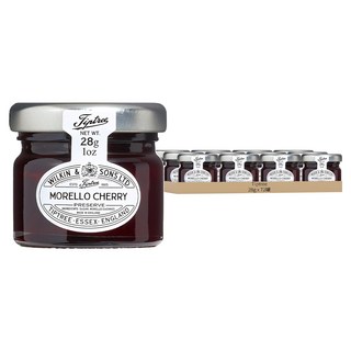 Tiptree 迷你黑櫻桃果醬, 28g, 72罐