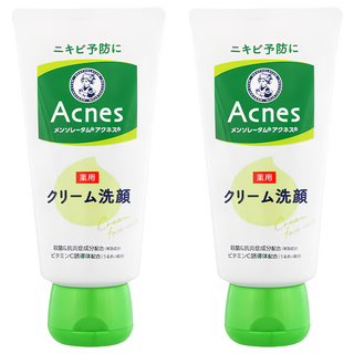 MENTHOLATUM 曼秀雷敦 Acnes抗痘洗面乳 深層清潔毛孔 預防痘痘, 130g, 2條