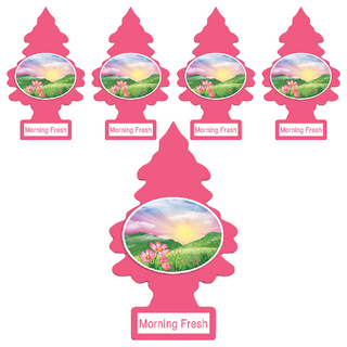 Little Trees 小樹香片 晨曦, 無毒專利香味混合物，適用於車內、家庭和辦公室, 7g, 5片