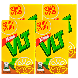 維他奶 VLT 檸檬茶飲品，250ml, 4入