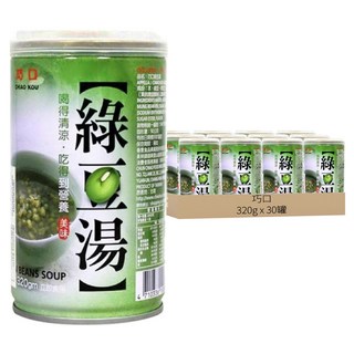 巧口 綠豆湯 立即食用, 320g, 30罐