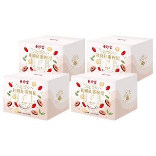 仁濟中藥 華珍堂 桂圓紅棗枸杞養生茶, 7g, 12包, 4盒