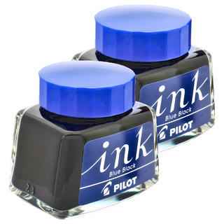 PILOT 百樂 INK 鋼筆墨水, 深藍, 2瓶