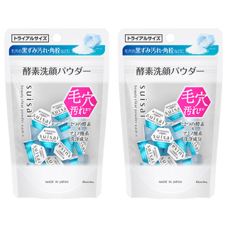 Kanebo 佳麗寶 suisai 台灣公司貨 淨透酵素粉N 15顆, 20g, 2包