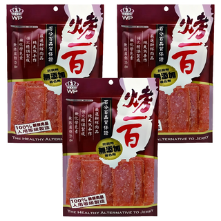烤一百 香烤雞腿肉片, 雞腿, 110g, 3包