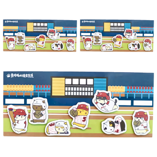 黃阿瑪的後宮生活 後宮運動會造型磁鐵 棒球, 3個