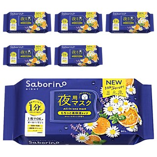 bcl saborino 晚安面膜 香橙洋甘菊, 286ml, 6包