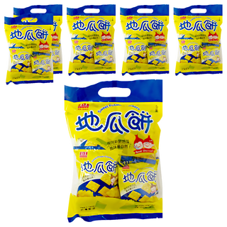 安堡 地瓜餅 酥脆奶香濃 採用新鮮地瓜 風味最自然, 220g, 6袋