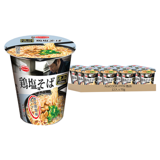AceCOOK 鹽味雞湯風味麵 70公克, 12入