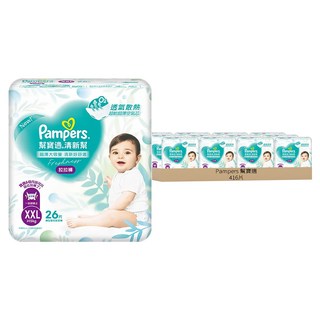 Pampers 幫寶適 原廠公司貨 清新幫拉拉褲/尿布 15kg以上, XXL, 416片