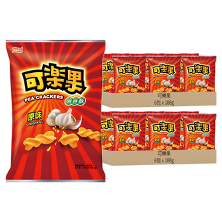 可樂果 碗豆酥 原味, 188g, 12包