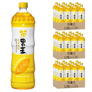 茶裏王 台式綠茶 12瓶, 含茉莉花窨製，香氣怡人, 1.25L, 36瓶