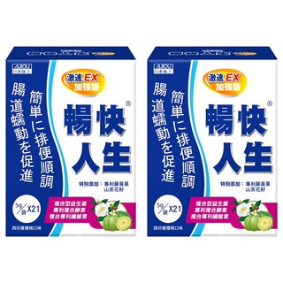 AJIOU 日本味王 暢快人生激速EX加強版, 105g, 2盒