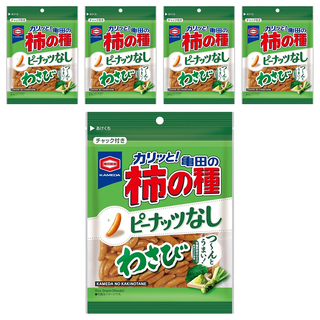 龜田製菓 柿之種 米果, 5包, 91g