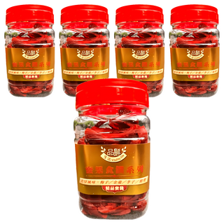 品鮮生活 辣芒果 365g 古早味 厚切 獨立包裝 酸甜辣, 5罐