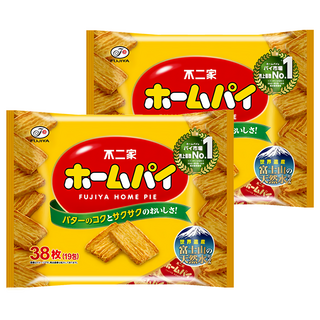 FUJIYA 不二家 奶油風味千層派, 38枚入, 190g, 2袋