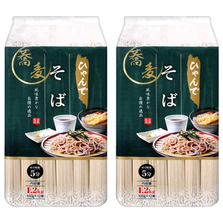 matsudaisoba 松代蕎麥善屋 蕎麥麵 (100克x12東), 1.2kg, 2包