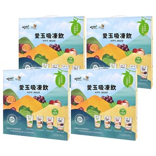 吃果籽 愛玉吸凍飲禮盒, 嚴選高雄桃源區天然栽種愛玉, 無防腐劑、發泡劑添加, 1.32kg, 4盒