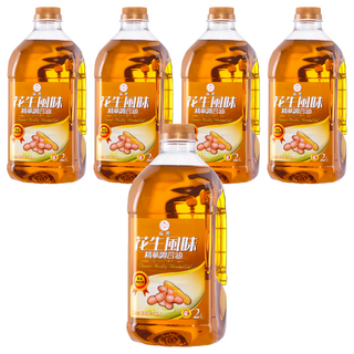 福壽實業 花生風味精華調合油 煎煮炒炸皆宜, 2L, 5桶