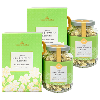 Jasmine Huatan 茉莉花壇夢想館 御品茉莉語茶, 2個, 1個裝, 20g