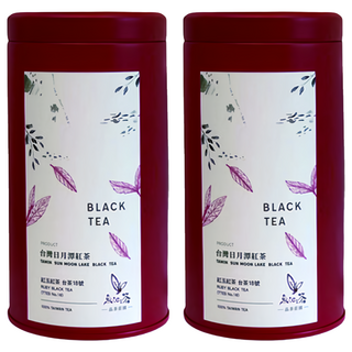 魚池有茶 紅玉紅茶 茶葉罐 50G, 台灣香, 台灣原生種野生山茶+緬甸大葉種, 1罐, 2罐