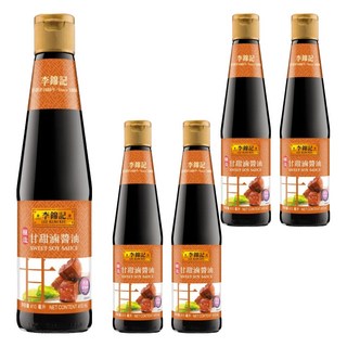 李錦記 甘甜滷醬油, 410ml, 5瓶