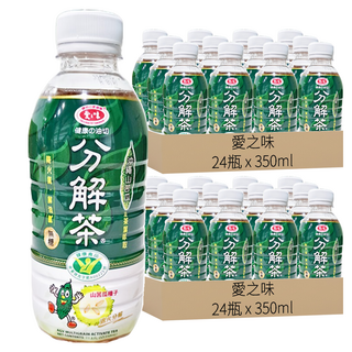 愛之味 健康油切分解茶, 350ml, 48瓶