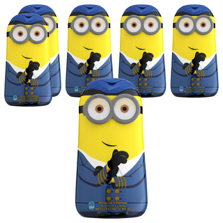 AIR-VAL 2合1沐浴洗髮精小小兵, 400ml, 6瓶