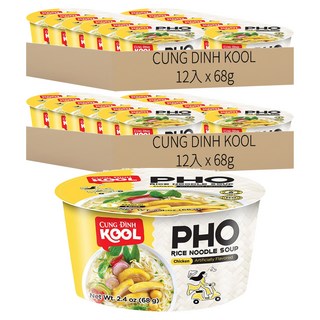 CUNG DINH KOOL 雞肉風味河粉 68g, 24入