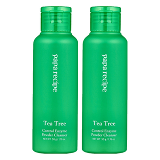 papa recipe 茶樹酵素洗顏粉 50g, 2瓶