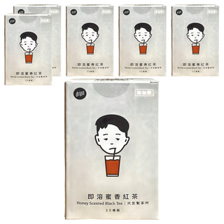 dripo 即溶無糖茶 蜜香紅茶, 2.5g, 15入, 6盒