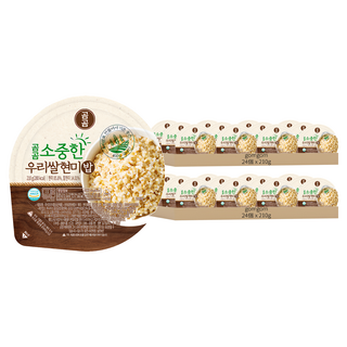 gomgom goseulgoseul 我們珍貴的大米 糙米飯 Set, 210g, 48個